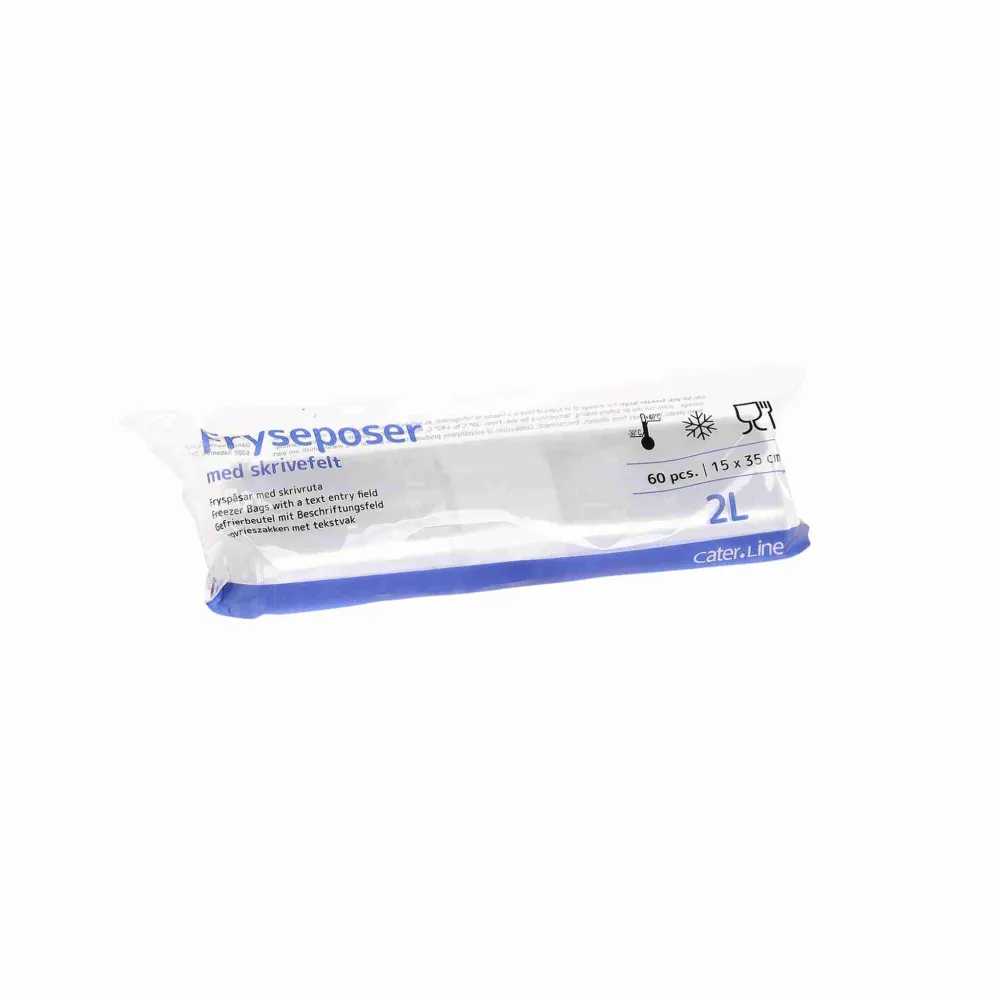 Fryseposer Caterline 15x35 cm 2 liter, 1 rl.