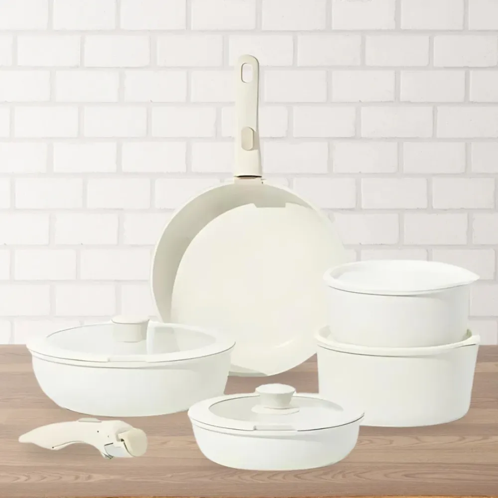 Globetrek° CeramicPans: Aftagelig Ikke-stickende Pander Sæt