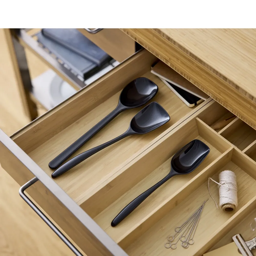 Grydeske-sæt Dansk Design Klassiker - 3 Dele - Carbon Ebony