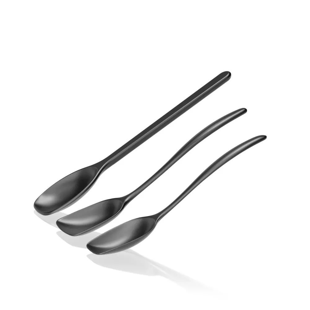 Grydeske-sæt Dansk Design Klassiker - 3 Dele - Carbon Ebony