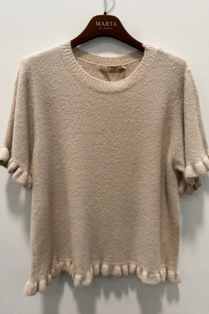 Marta Du Chateau - Mdcbriala Knit KN8129 - Beige2488