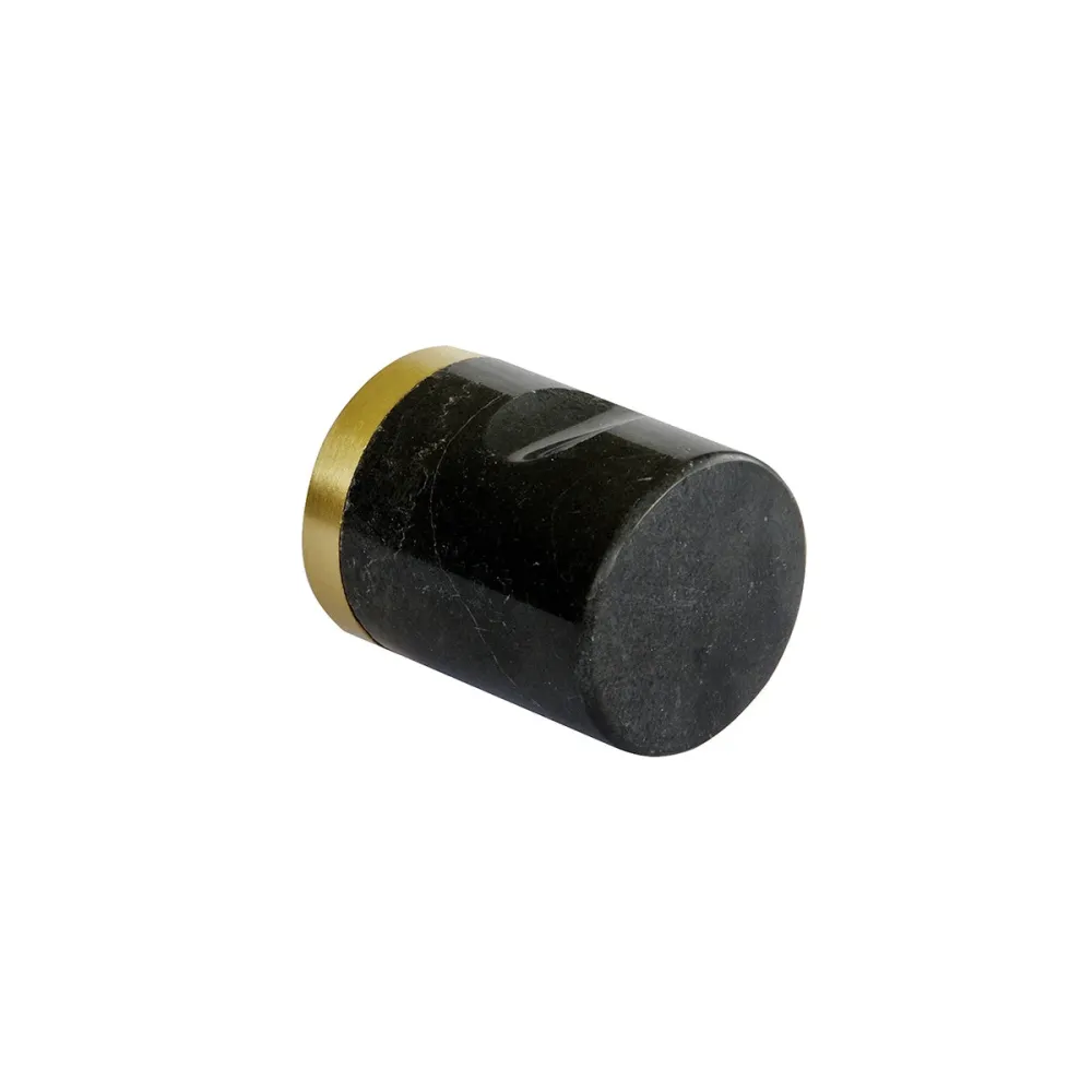 MOUD Home MARBLE knage Ø2,5 cm - onyx marmor