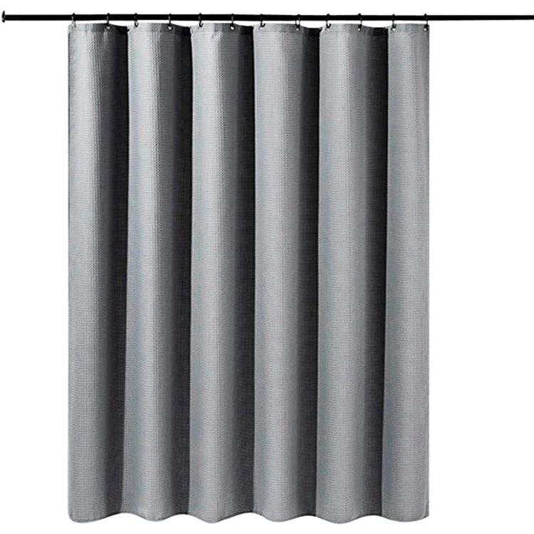MOUD Home WAFFLE Badeforhæng 180×220 cm - grå