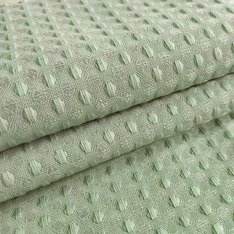 MOUD Home WAFFLE Badeforhæng 180×220 cm - army grøn