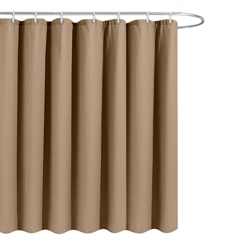 MOUD Home WAFFLE Badeforhæng 180×220 cm - khaki