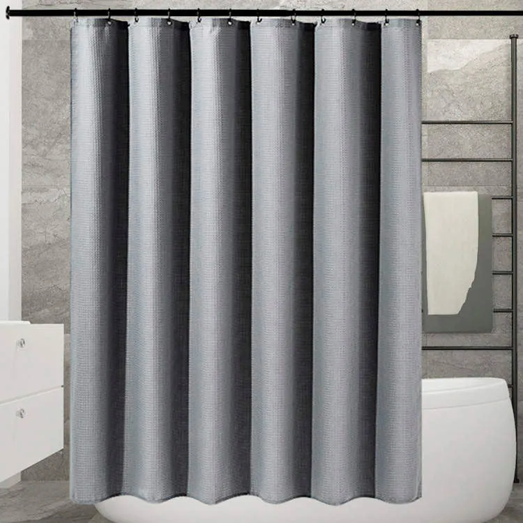 MOUD Home WAFFLE Badeforhæng 180x200 cm - grå