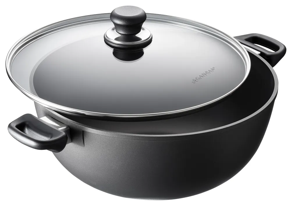 Scanpan 7,5 l/32 cm suppe-/stegegryde m. låg - Traditionel Induction