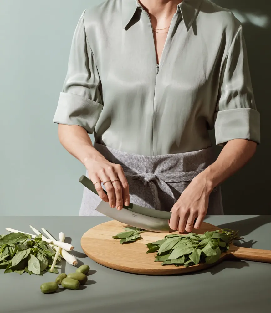 Garlic Press Eva Solo - Emerald Tool vuggekniv