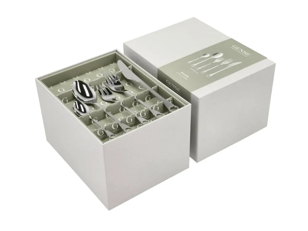 Gense Pantry Bestiksæt 60 dele Mat/Blankt chromed 4 Blades