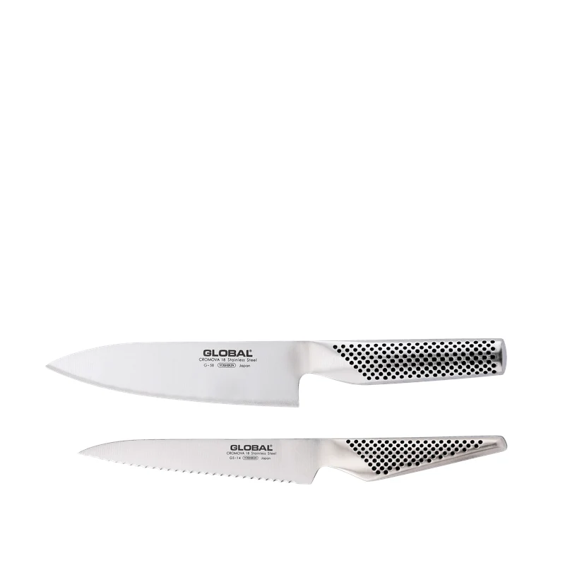 Global knivsæt 2 dele G-58 + GS-14