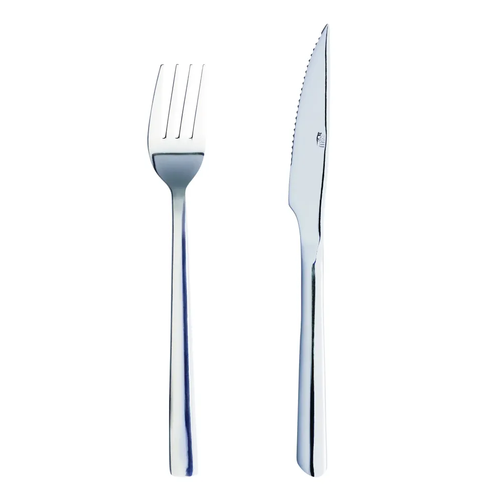 RAW STEAKBESTIK 8-DELE BLANK METAL