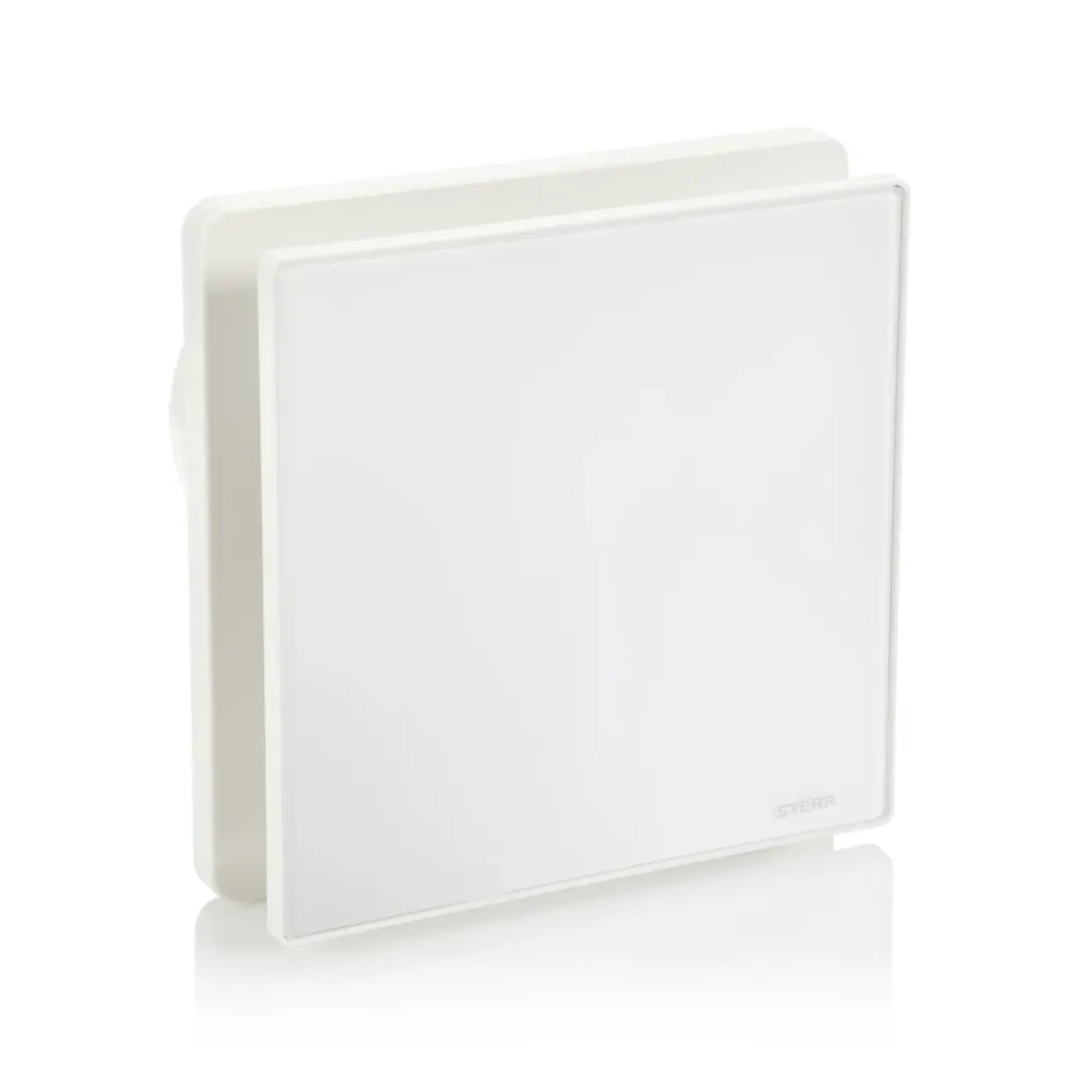 STERR BFS100 - 100 mm Badeværelsesventilator, 90 m³/h, Pearl