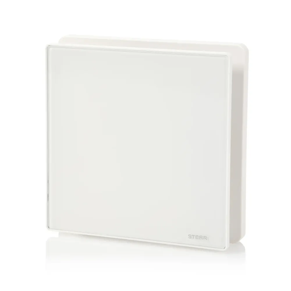 STERR BFS100 - 100 mm Badeværelsesventilator, 90 m³/h, Pearl