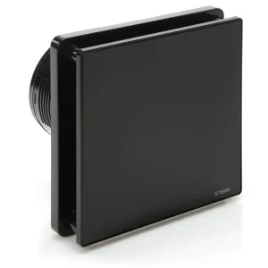 STERR BFS100-B - 100 mm Badeværelsesventilator, 90 m³/h, Charcoal