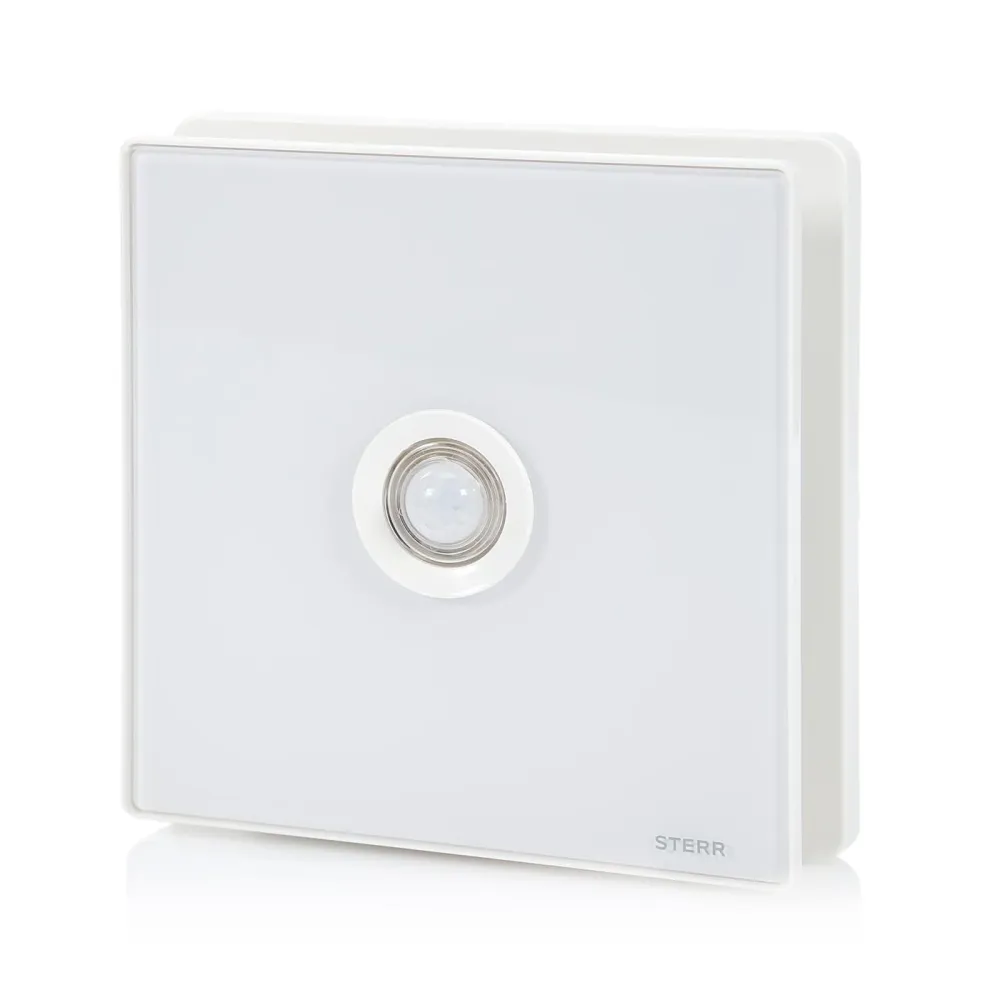 STERR BFS100P - 100 mm Badeværelsesventilator, Bevægelsessensor, 90 m³/h, Alabast