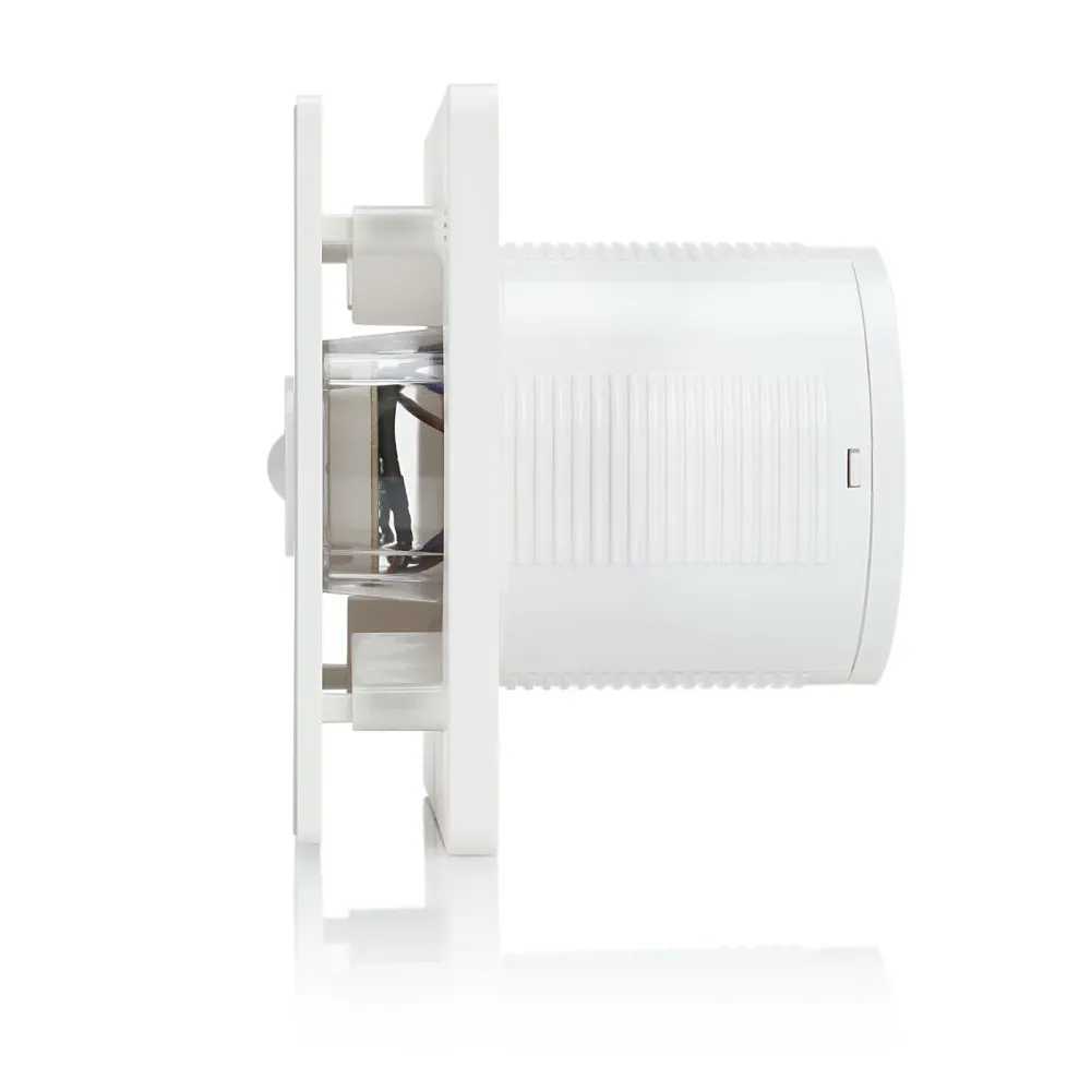 STERR BFS100P - 100 mm Badeværelsesventilator, Bevægelsessensor, 90 m³/h, Alabast