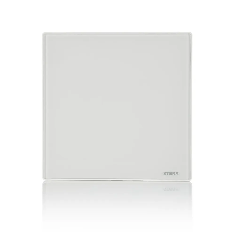STERR BSL100T - 100 mm Kompakt Badeværelsesventilator, Timer, 95 m³/h, Alabast