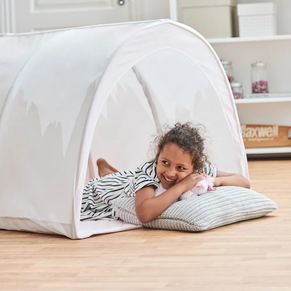 Hoppekids Winter Wonderland pude i strik