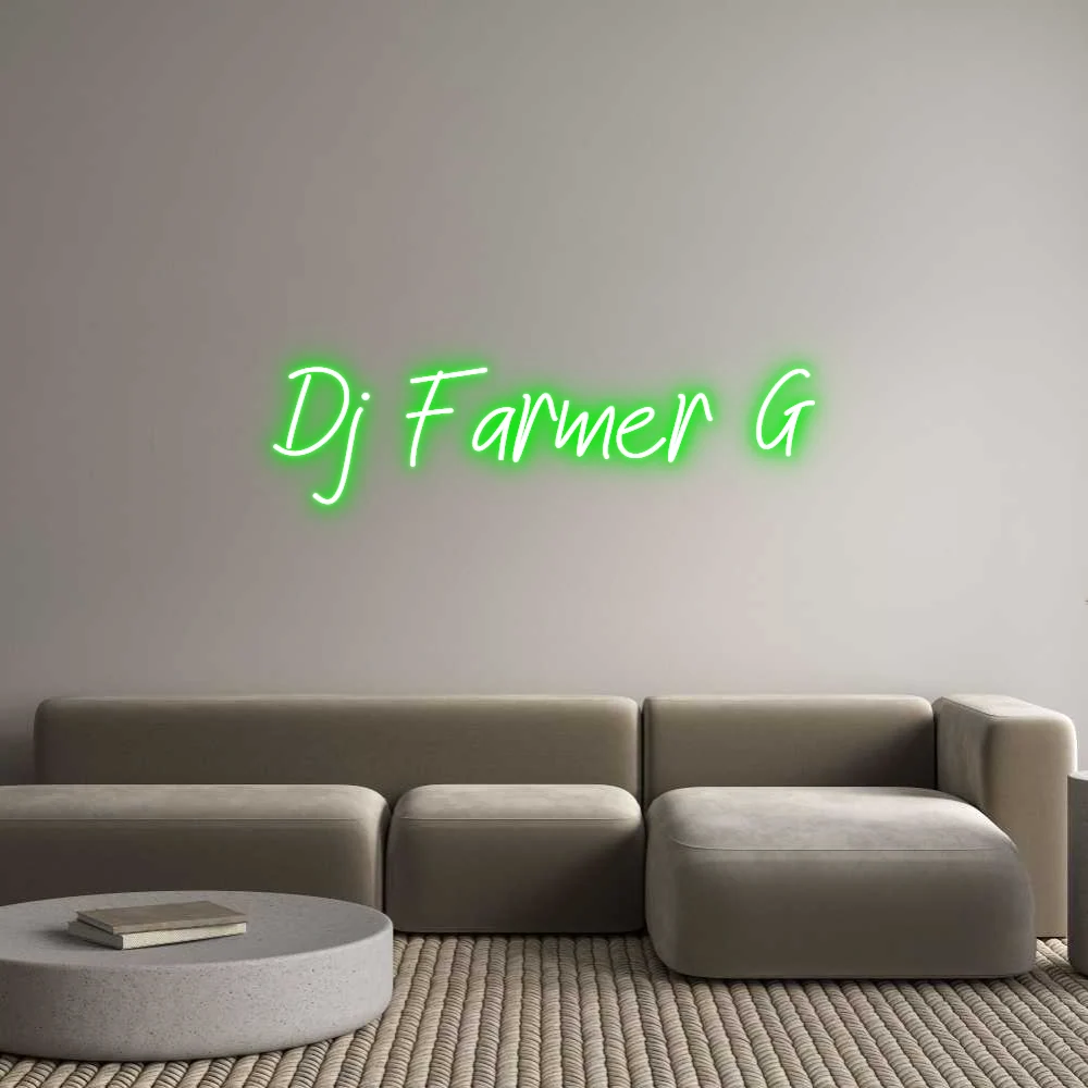 Custom Neon: Dj Farmer G