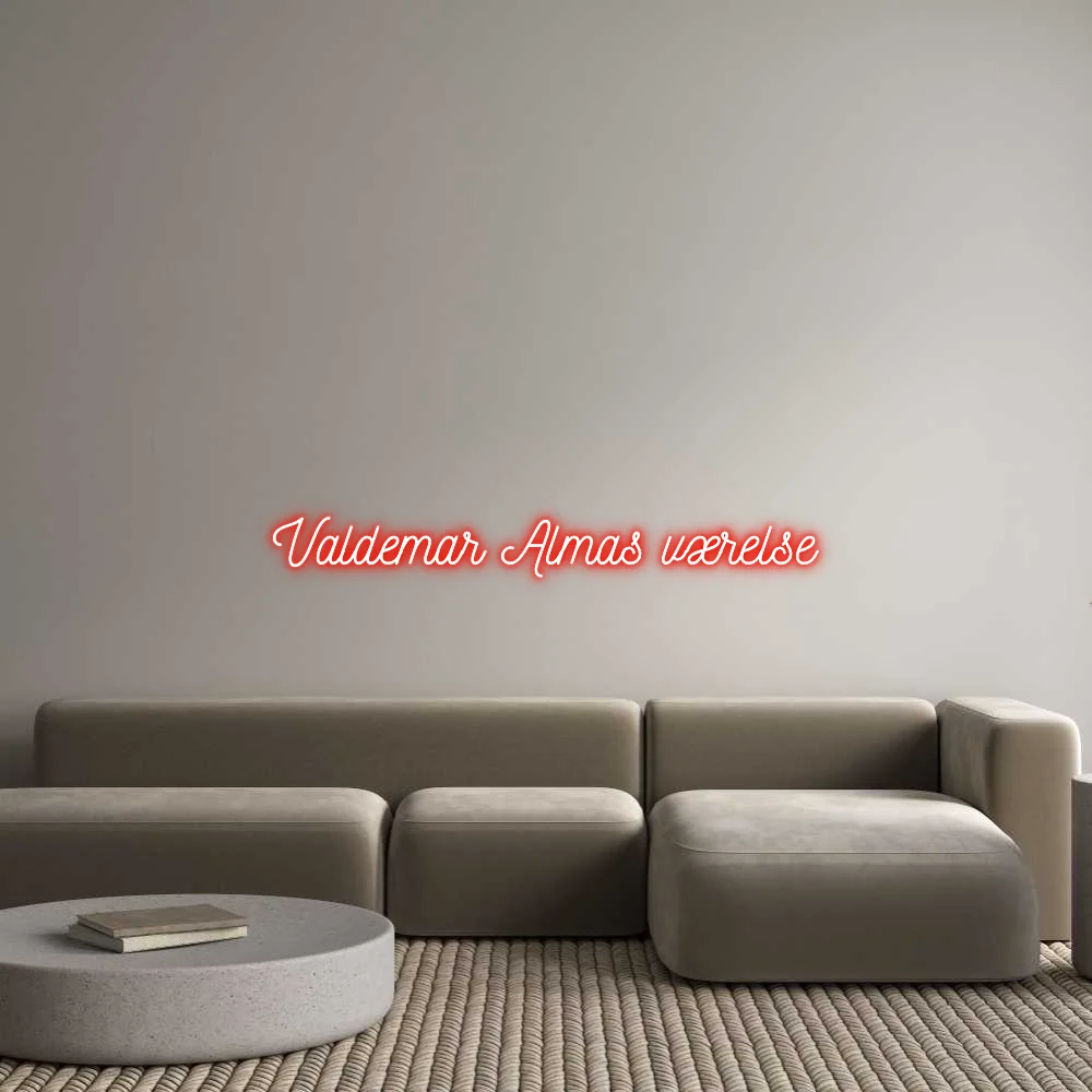 Custom Neon: Valdemar Almas...