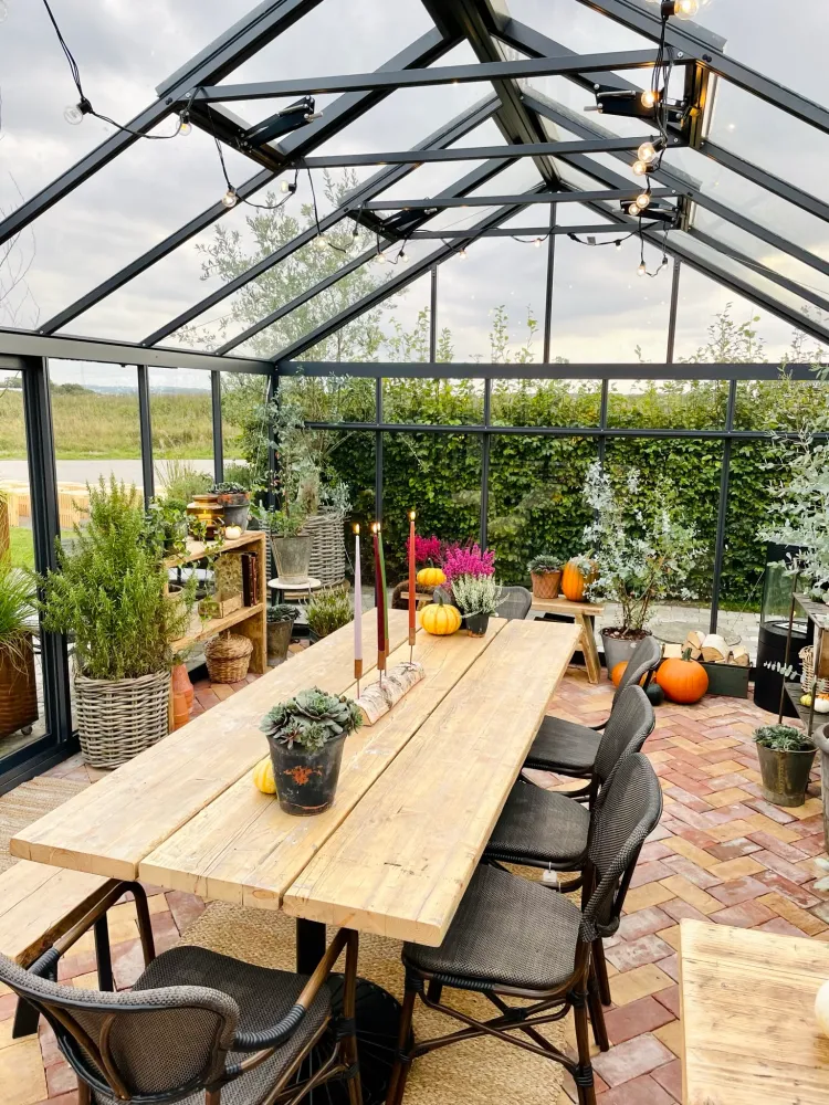 Havebord af Genbrugsplanker | Fenris Stel 180