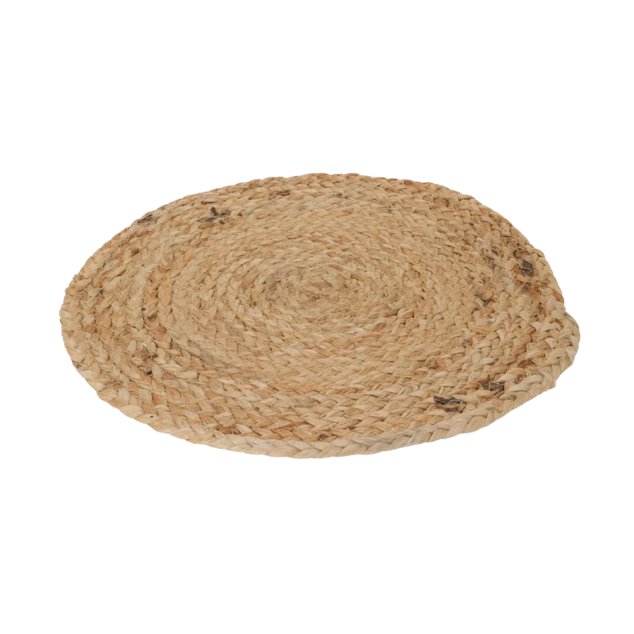 Dækkeserviet i jute d37cm