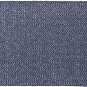 LYNGBY DÆKKESERVIET HERRINGBONE 43X30 CM BLÅ