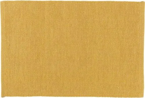 LYNGBY DÆKKESERVIET HERRINGBONE 43X30 CM GUL