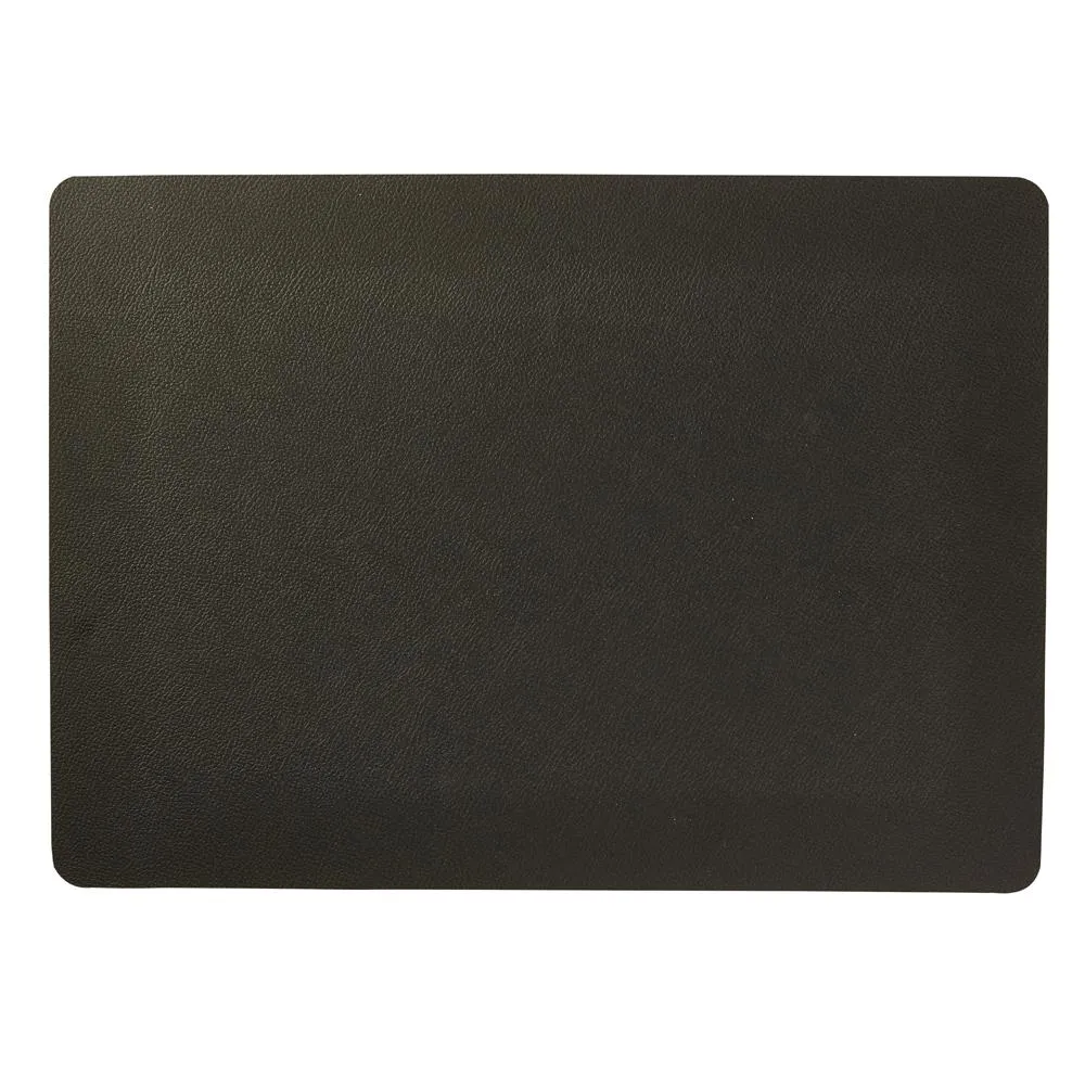 Speedtsberg Dækkeserviet sort PVC 46x33cm