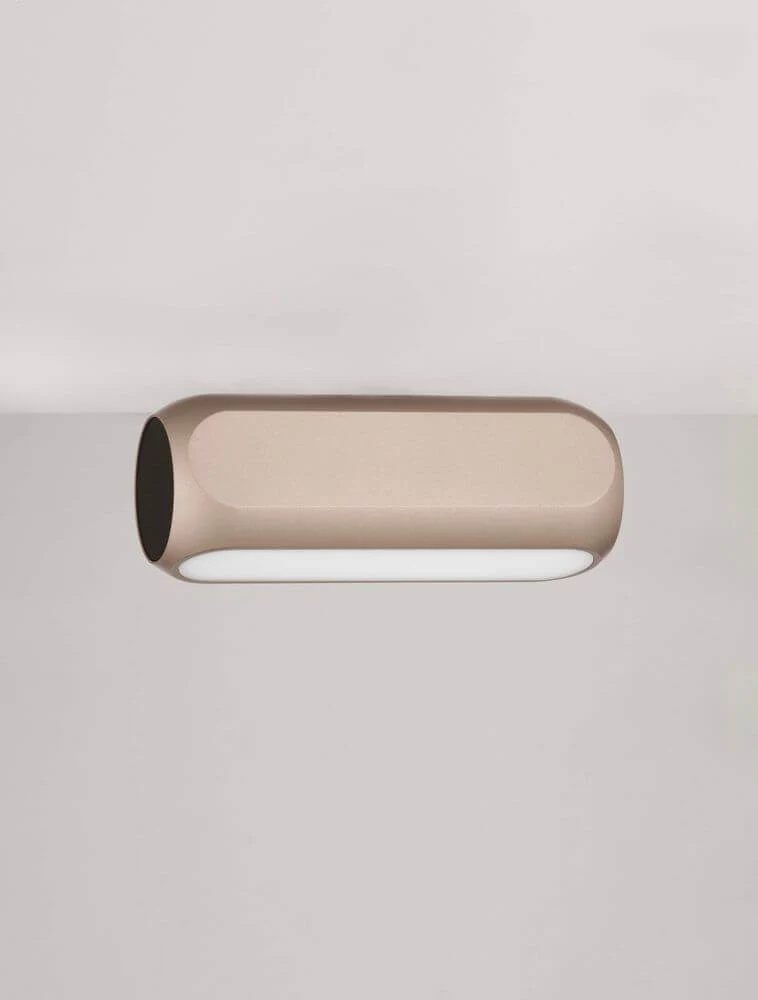 Elli LED-loftslampe 3000K sort, brun