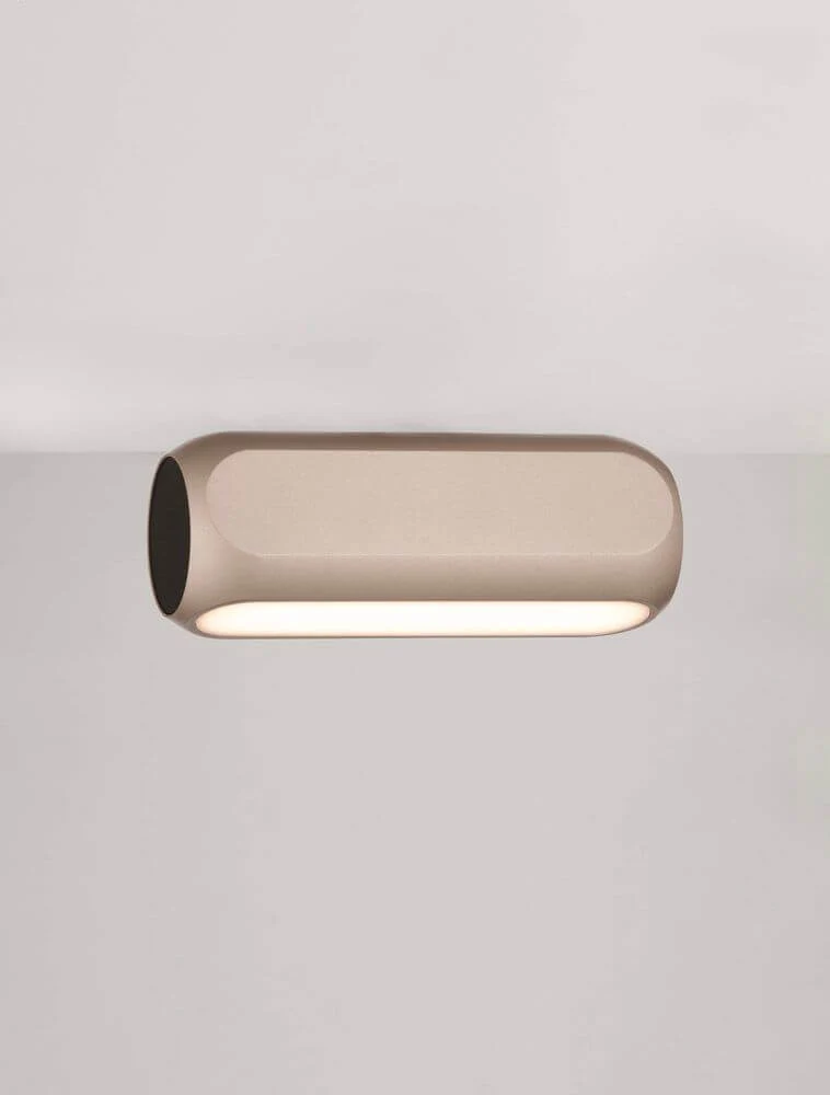 Elli LED-loftslampe 3000K sort, brun