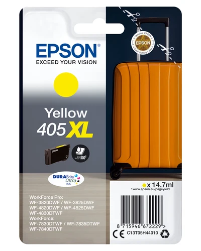 Epson 405XL DURABrite Ultra Ink blækpatron 1 stk Original Højt (XL) udbytte Lemon