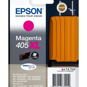 Epson 405XL DURABrite Ultra Ink blækpatron 1 stk Novel Højt (XL) udbytte Magenta