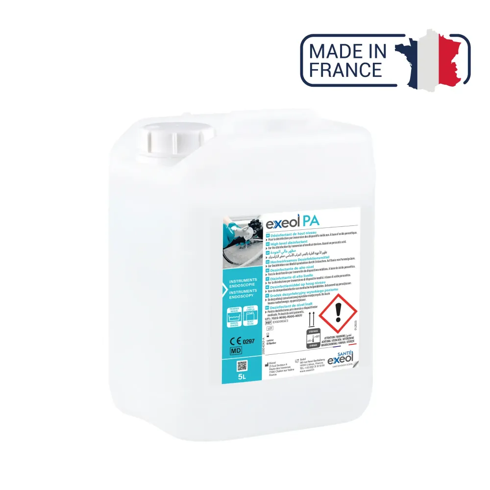 Exeol PA - Højniveau desinfektion - 5 L - Sodel