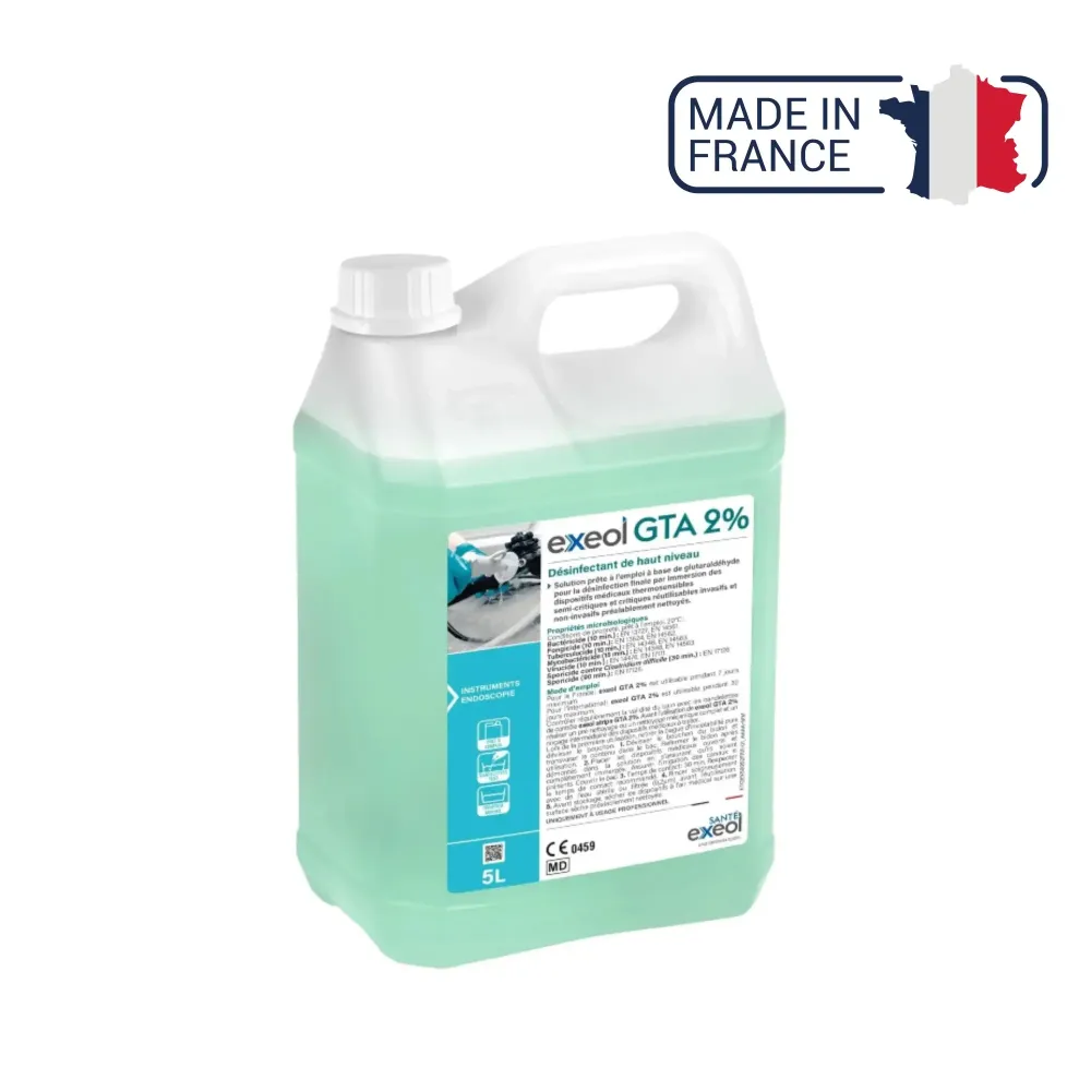 Højniveau desinfektionsmiddel - GTA 2% - 5 L dåse - Sodel