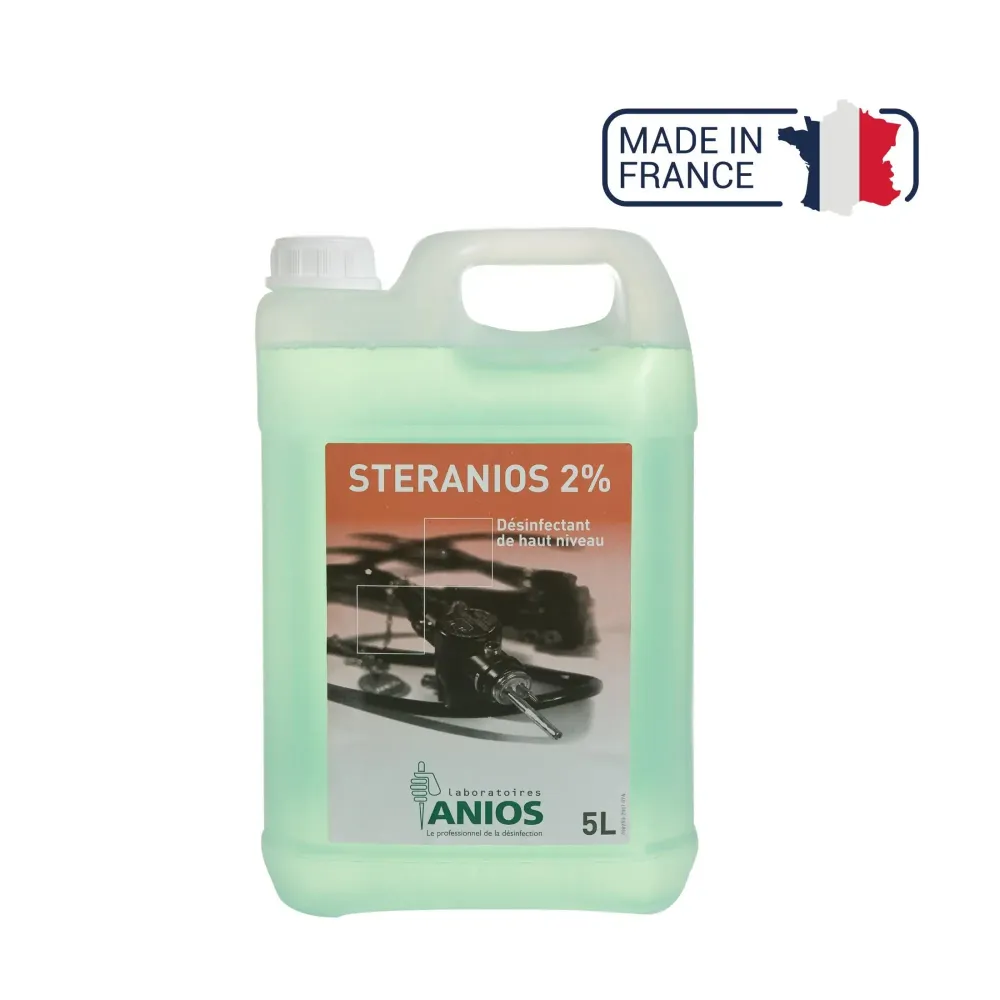 Steranios 2% Anios - Total kold desinfektion - 5 L - Anios