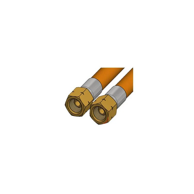 Gas slange 0,8m PVC 1/4" - 1/4"