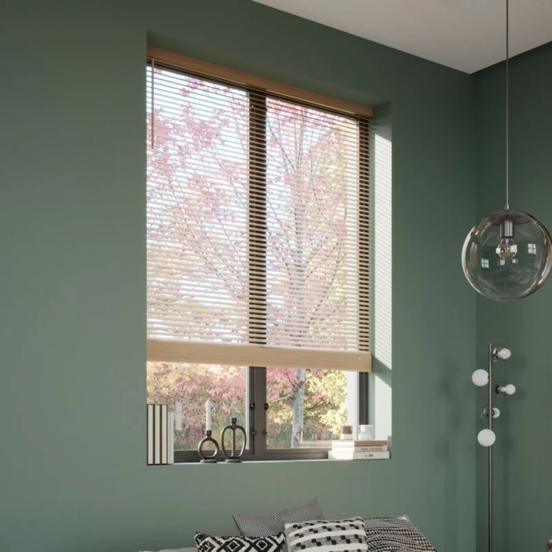 GoodHome træpersienne Colours Cana 160 x 180 cm vivid brun