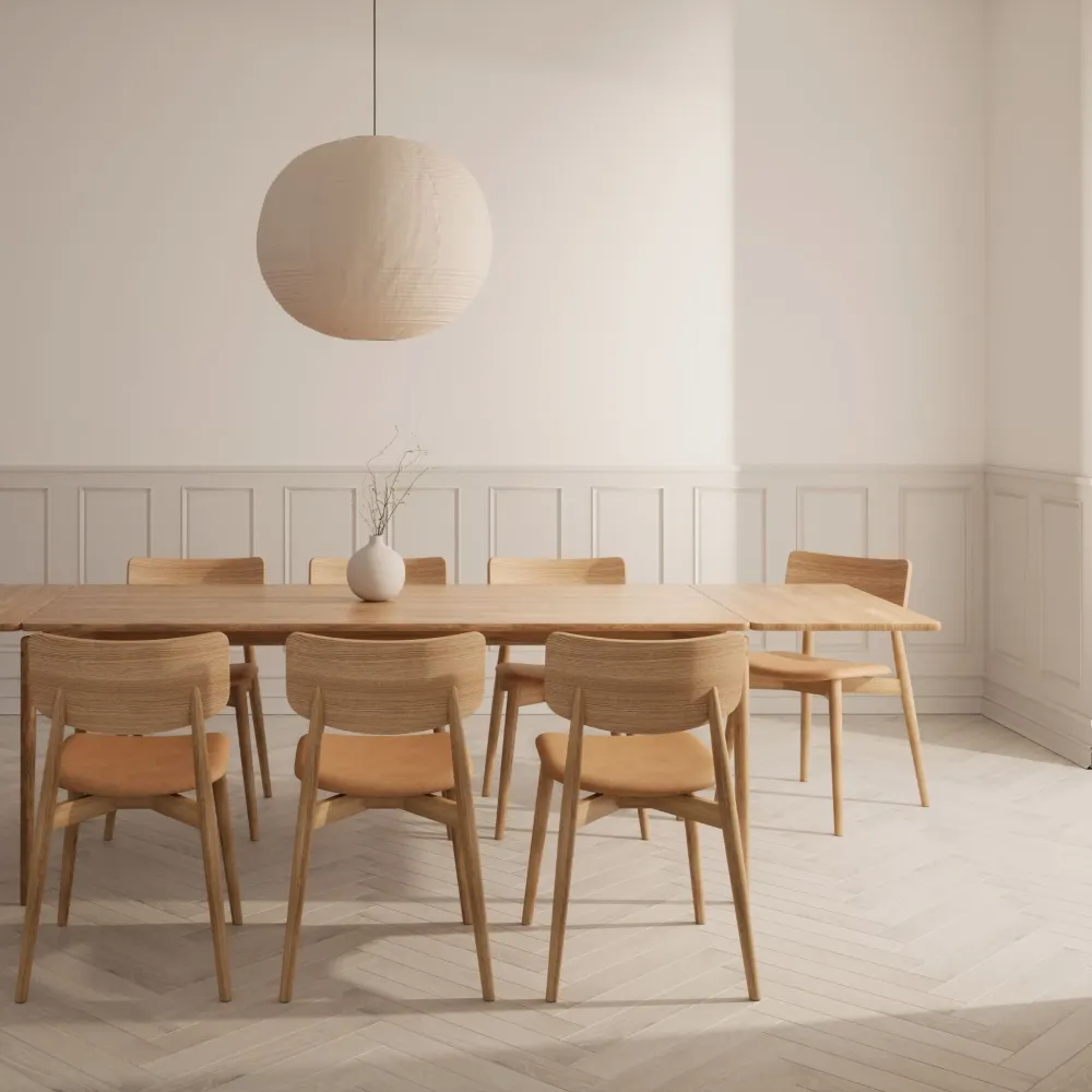 PURE Dining Table Length 140 Oak