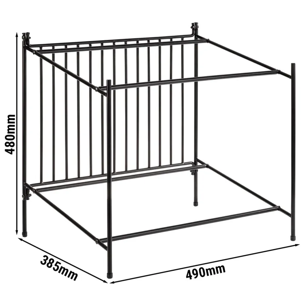 Buffetstativ - metalstativ - højde: 480 mm - passer til GN 1/1 & GN 1/2 superbokse