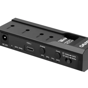 Maiwo Offline Hard Drive Kloning NVMe M.2 SSD til 2,5" og 3,5" SATA HDD MODERN USB 3,2 10Gbps