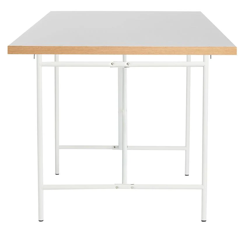 Egon Eiermann - Spisebord - 120 cm - Hvidt Stel Graa