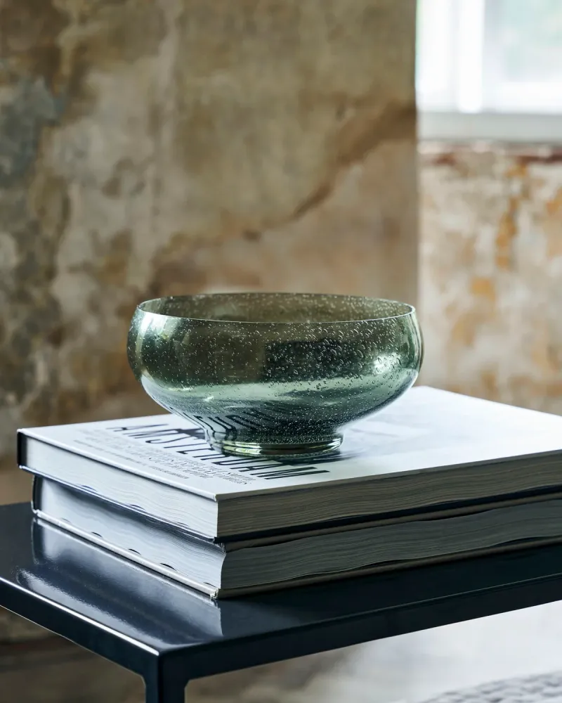 House Doctor - Bowl Rain emerald