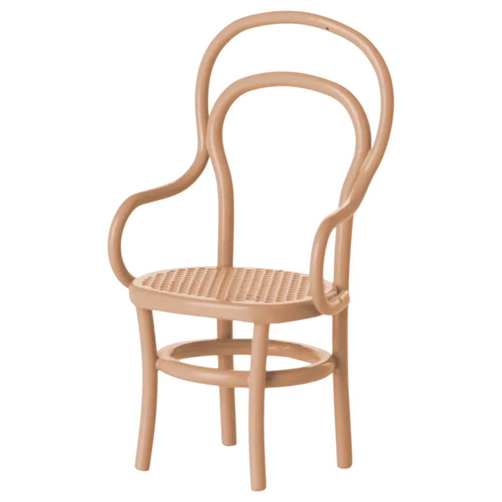 Maileg Vintagestol, Mus, Mørk pudder