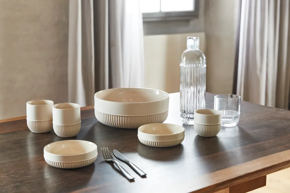 Root Dessert Bowl Creme White