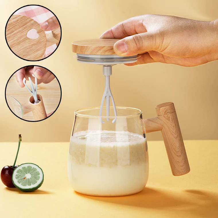 Certified Organic Self-Stirring Electric Coffee Mug