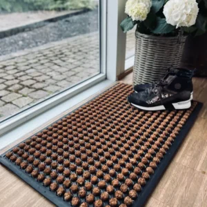 Dørmåtte DOTS Natur - 45x75cm