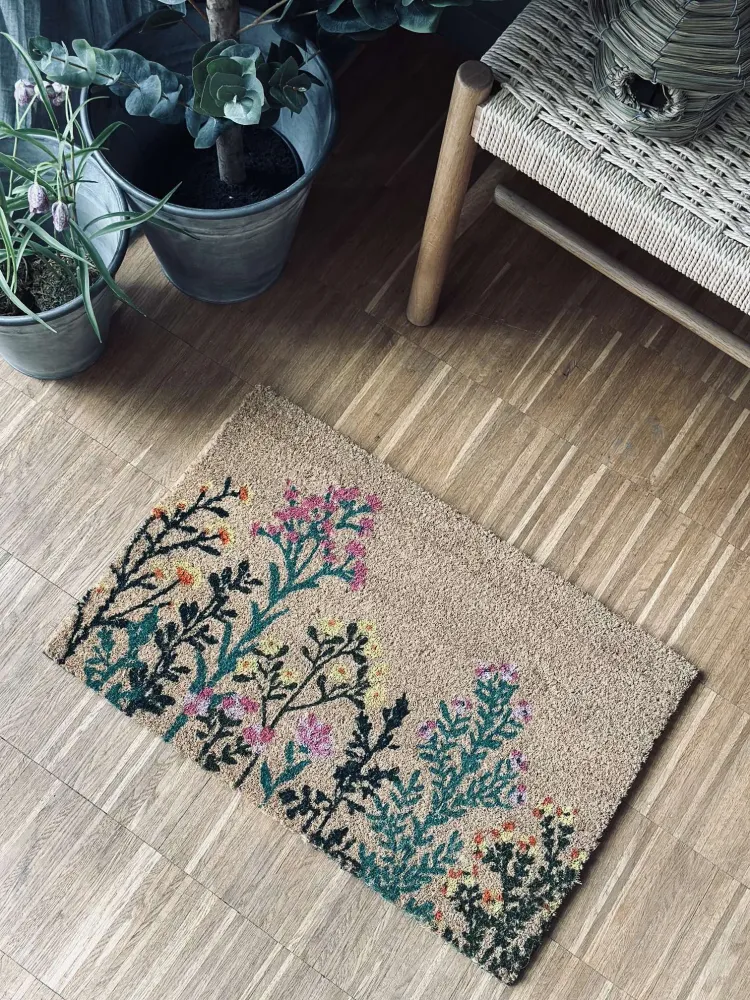Dørmåtte Flora