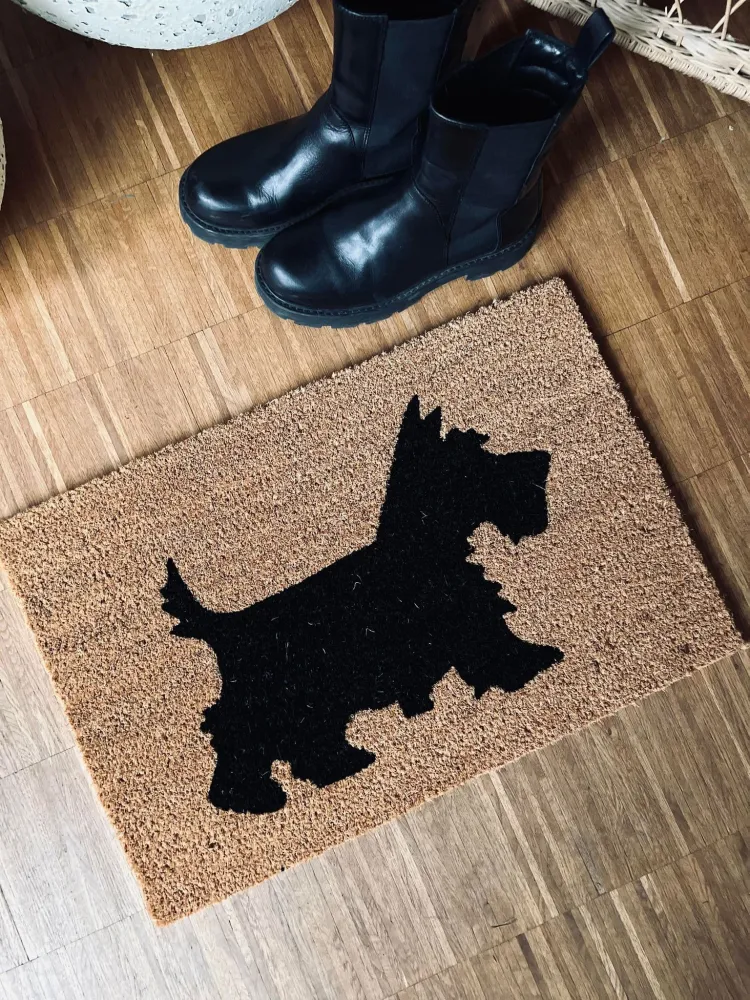Dørmåtte - Kokos Hund