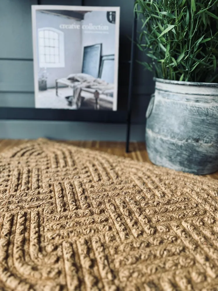 Dørmåtte kokosfibre 45x75 cm